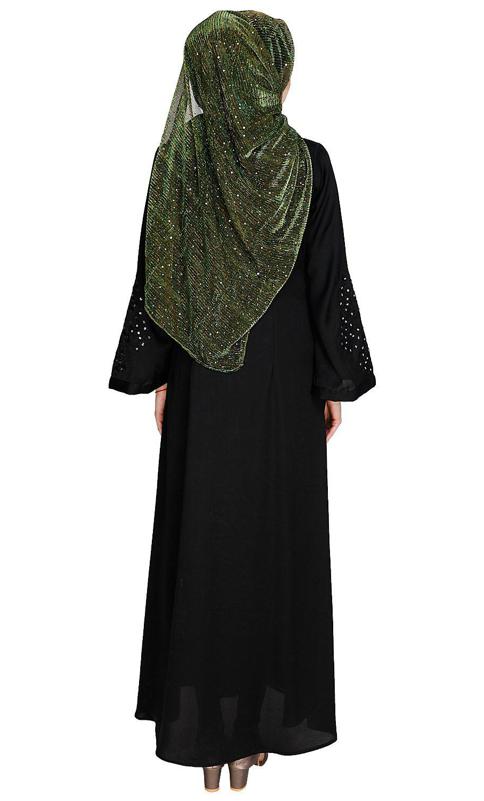 Prismatic Mirror Works Abaya (Made-To-Order)
