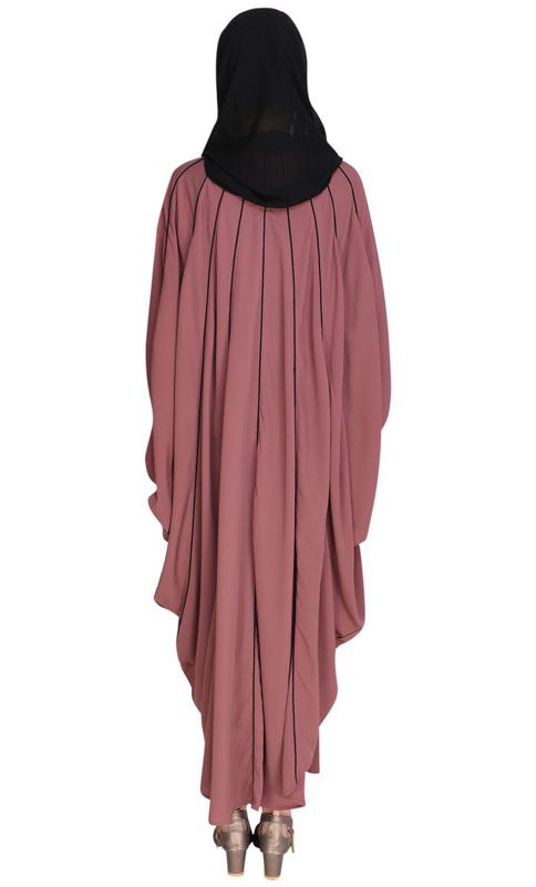 Sassy Panelled Onion Pink Kaftan