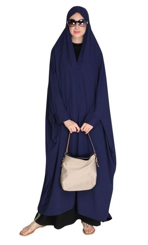 Solid Blue Iraqi Chaddar (Made-To-Order)