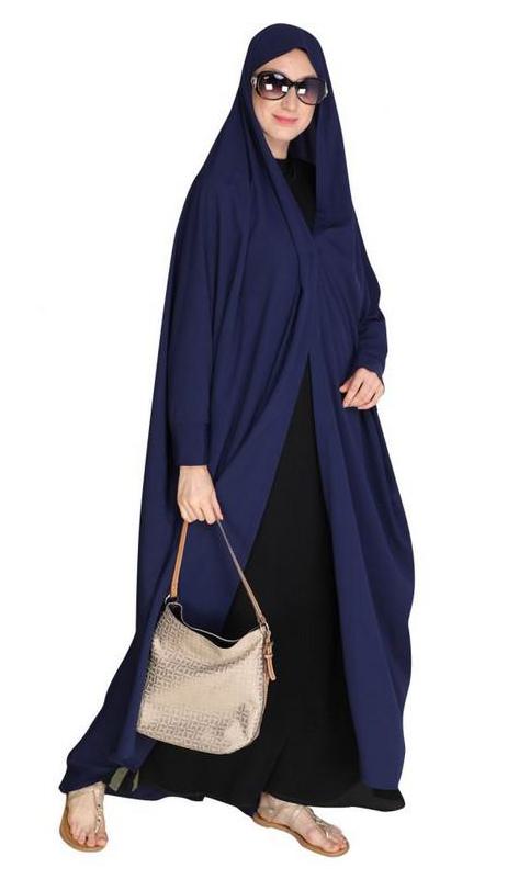 Solid Blue Iraqi Chaddar (Made-To-Order)