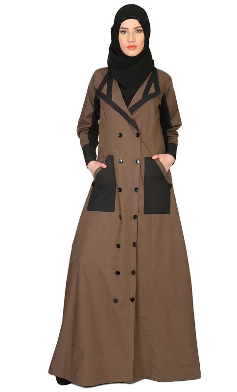 Trench Coat Style Abaya