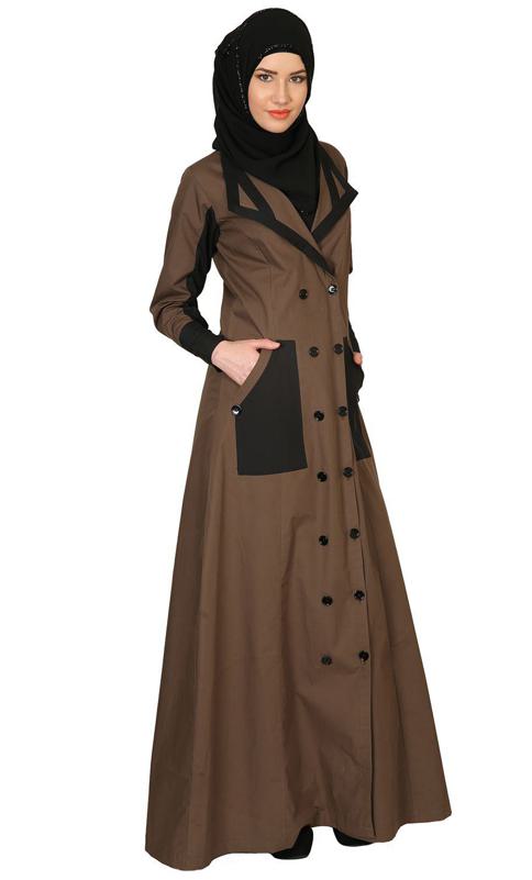 Trench Coat Style Abaya