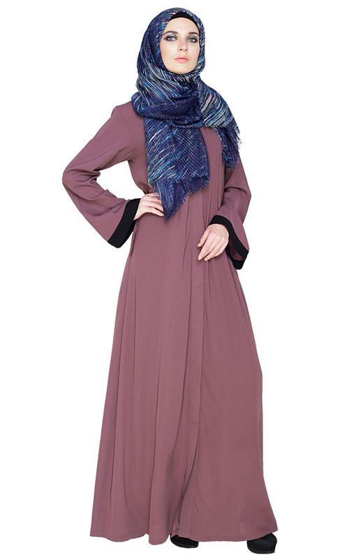 Vintage Purple Abaya