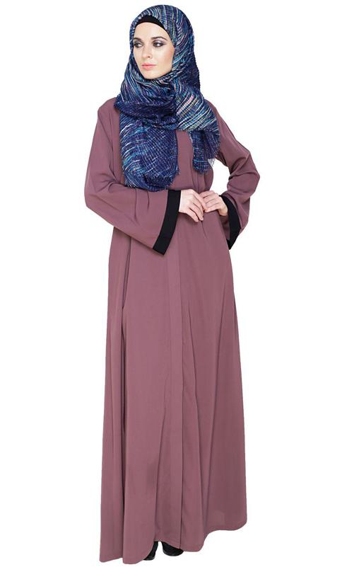 Vintage Purple Abaya