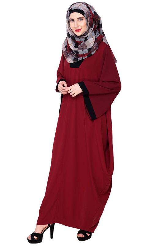 Wine Kaftan (Made-To-Order)