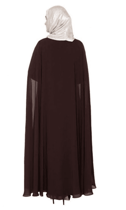 Luxury Brown Irani Kaftan