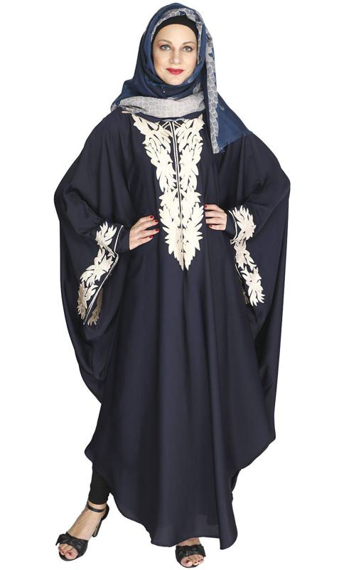 Aesthetically Elegent Blue Kaftan