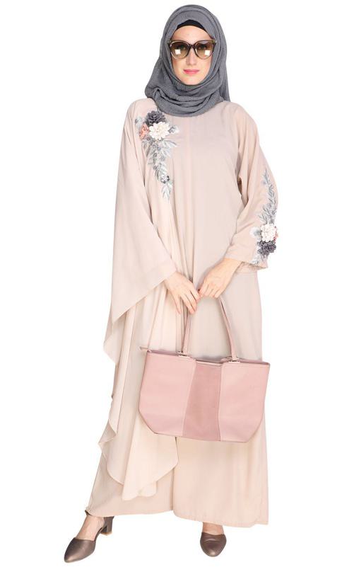 Awe Inspiring Beige Abaya