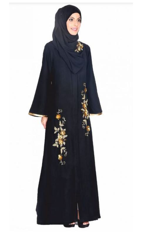 Beautiful Hand Embroidered Abaya