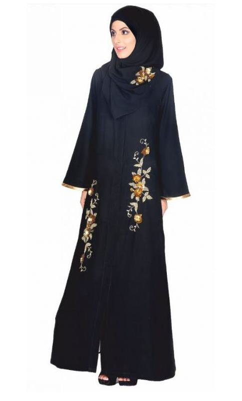 Beautiful Hand Embroidered Abaya