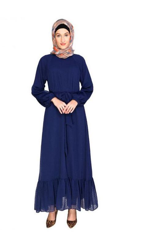 Blue Bohemian Maxi Dress (Ready-To-Ship)