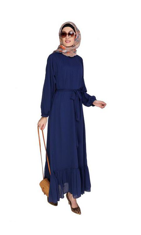 Blue Bohemian Maxi Dress (Ready-To-Ship)