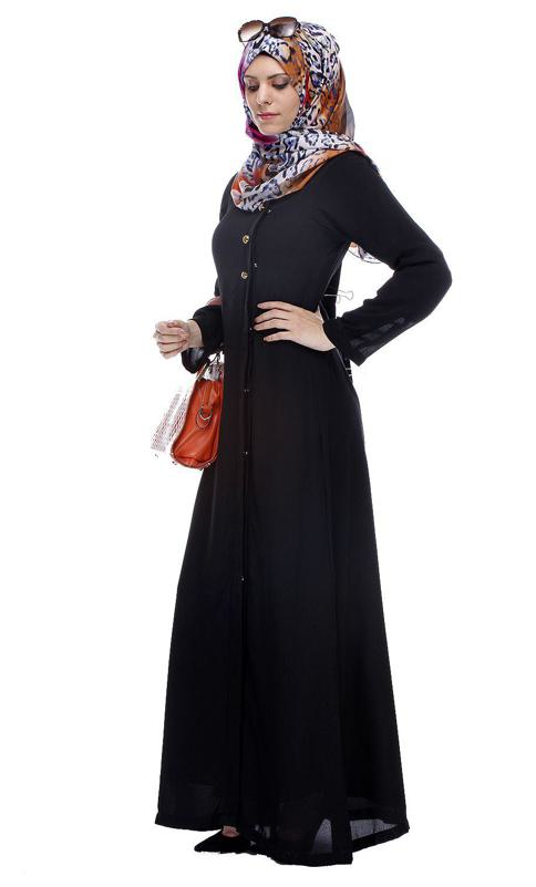 Classic Black Abaya