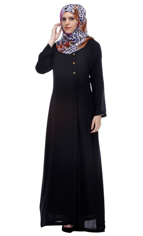 Classic Black Abaya (Made-To-Order)