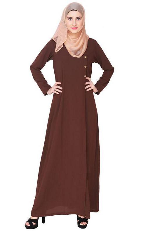 Classic Brown Abaya (Made-To-Order)