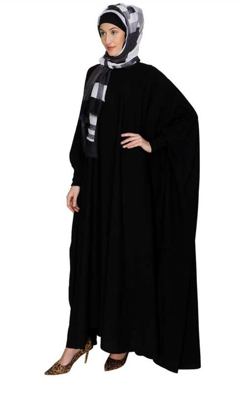 Colossal Black Kaftan (Made-To-Order)
