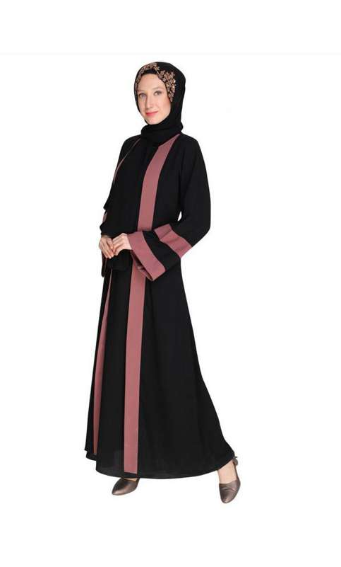 Contemporary Black Abaya (Made-To-Order)