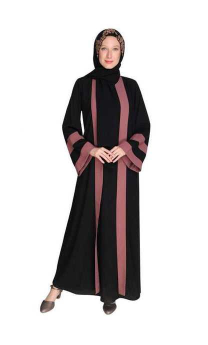Contemporary Black Abaya (Made-To-Order)