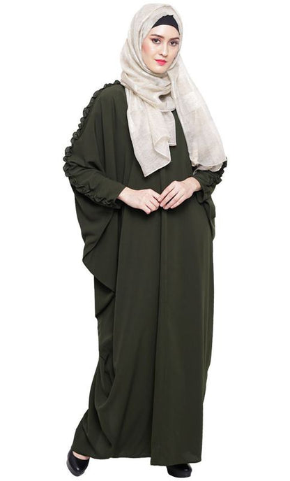 Dreamy Olive Kaftan (Made-To-Order)