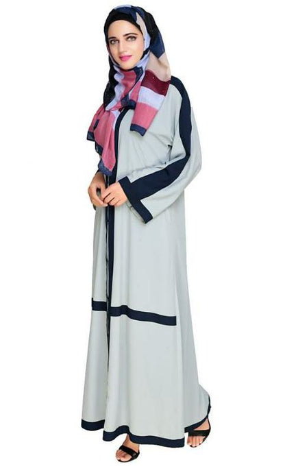 Enswathe Sage Green Dubai Style Abaya