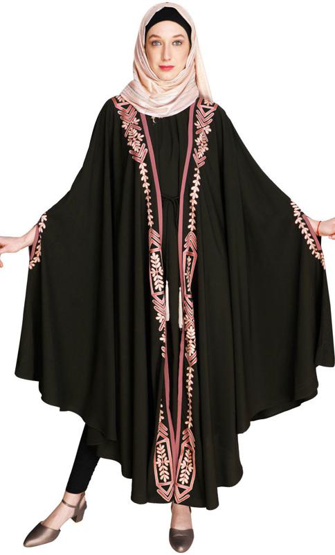 Jacket Style Olive Green Kaftan