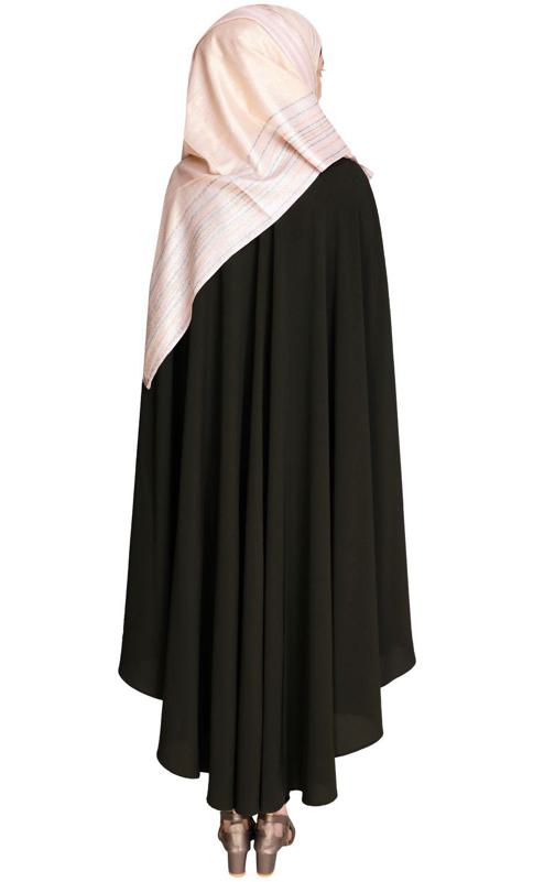 Jacket Style Olive Green Kaftan