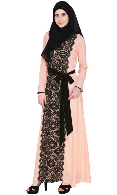 Lace Abaya Dress (Made-To-Order)