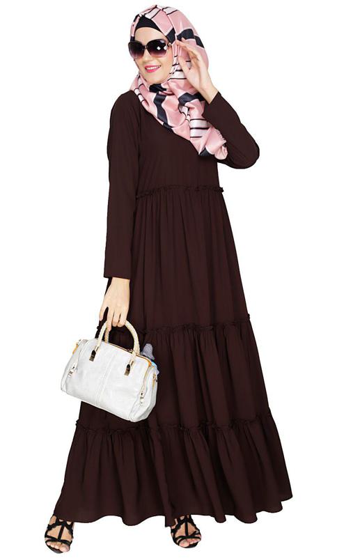 Modest Brown Abaya