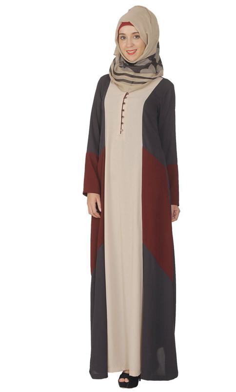 Multicolour Abaya (Made-To-Order)