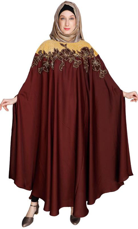 Opulent Wine Kaftan