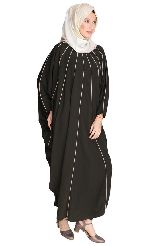 Sassy Panelled Olive Kaftan