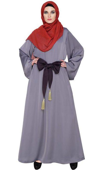 Stylish Tasseled Dubai Style Abaya (Made-To-Order)