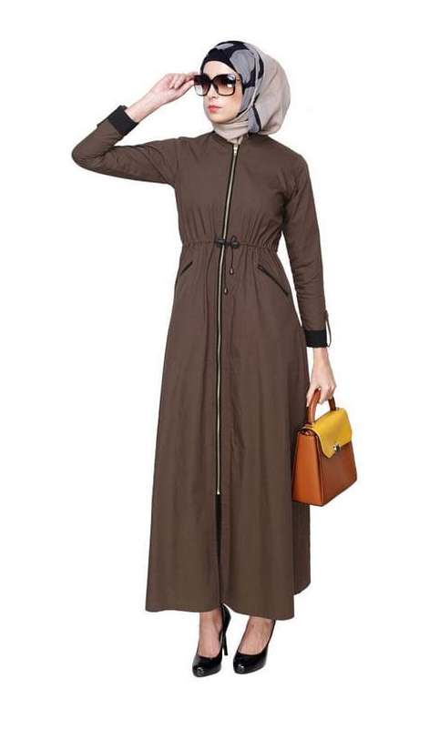 Drawstring Coat Abaya