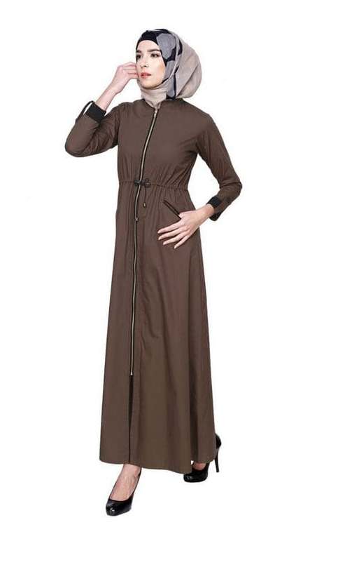 Drawstring abaya hot sale