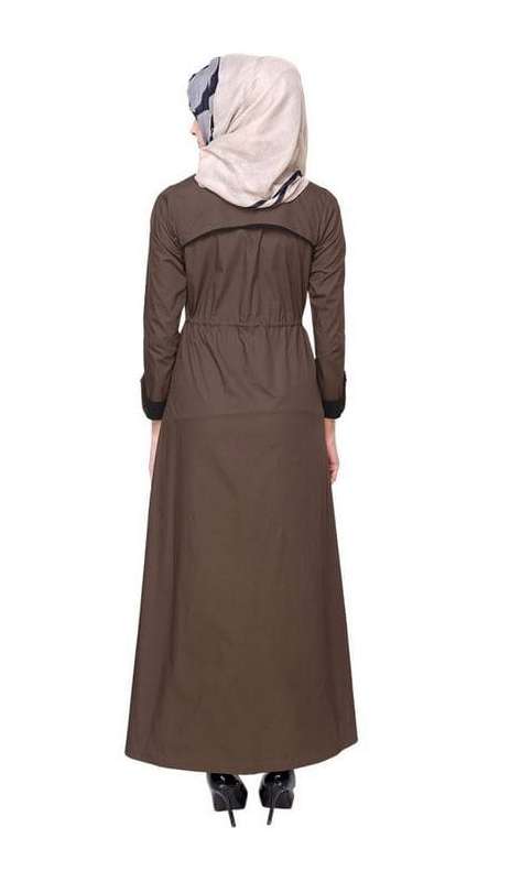 Drawstring abaya sale