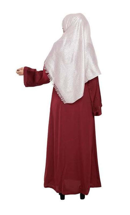 Stardust Wine Dubai Style Abaya